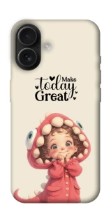 Чохол на Apple iPhone 16 Make today great фото 1 з 1