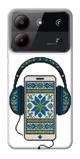 Чехол на ZTE Blade A54 4G Современная вышиванка фото 1 из 1