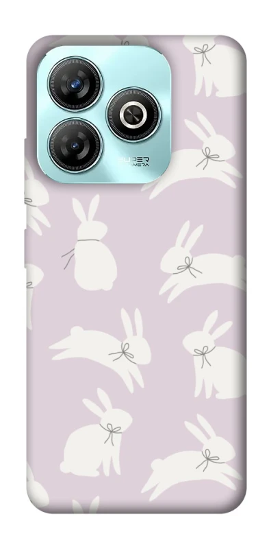 Чехол на ZTE Blade A75 4G Bunny Kisses фото 1 из 1