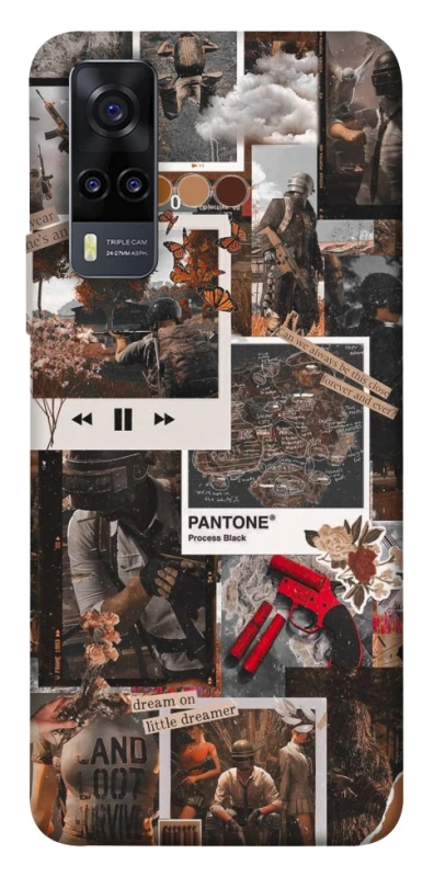 Чехол на Vivo Y31 PUBG Collage фото 1 из 1