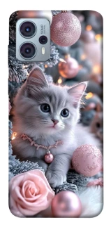 Чохол на Motorola Moto G23 Christmas Kitty фото 1 з 1