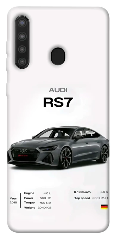 Чехол на Samsung Galaxy A21 Audi RS7 фото 1 из 1
