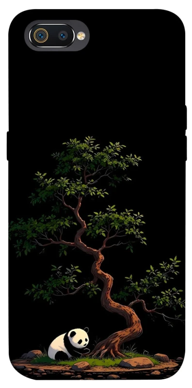 Чехол на Realme C2 Panda and tree фото 1 из 1