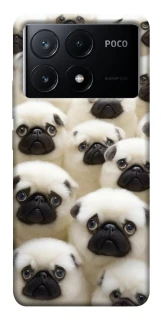 Чехол на Xiaomi Poco X6 Doggy Pug Love фото 1 из 1