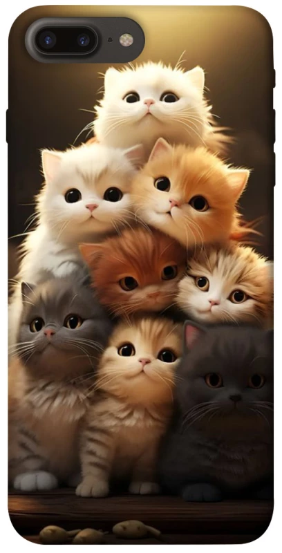 Чехол на Apple iPhone 7 plus / 8 plus Чехол Kittie Love v2 фото 1 из 1