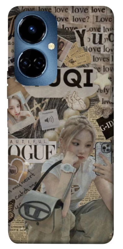Чехол на TECNO Camon 19 Yuqi (G)I-DLE фото 1 из 1