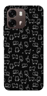 Чехол на Oppo A6 Black Cats фото 1 из 2