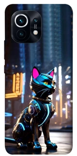 Чехол на Xiaomi Mi 11 Cyber cat фото 1 из 1