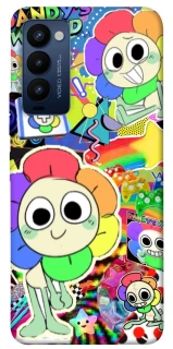 Чохол на TECNO Camon 18 Dandy world collage фото 1 з 1