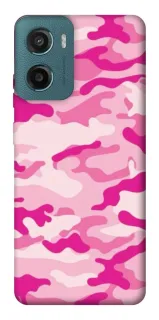 Чехол на Motorola Moto G06 camouflage pink фото 1 из 1