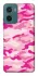 Чехол на Motorola Moto G06 camouflage pink фото 1 из 1
