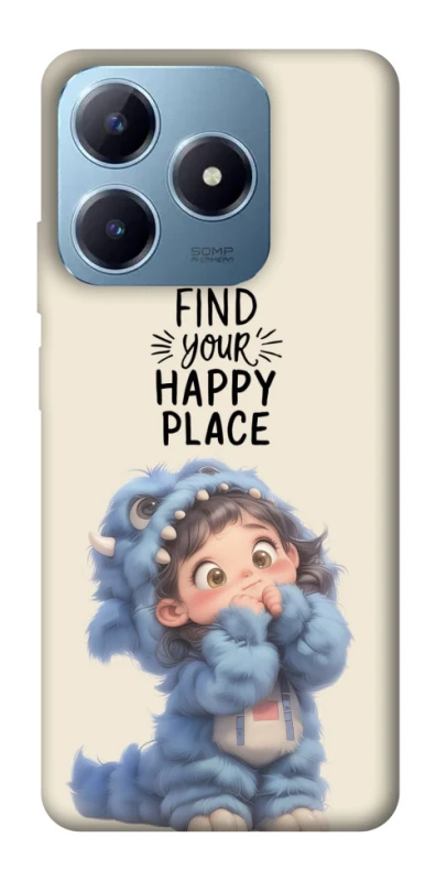 Чехол на Realme C63 Happy Place фото 1 из 1