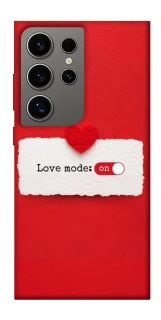 Чохол на Samsung Galaxy S24 Ultra Love Mode ON фото 1 з 1