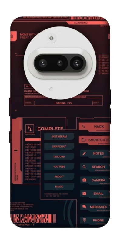 Чехол на Nothing Phone (3a) Attention фото 1 из 1