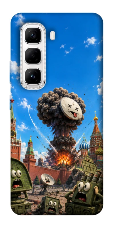 Чохол на Infinix Hot 50 Pro Moscow never sleeps ver.7 фото 1 з 1