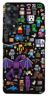 Чохол на Oppo Reno 8T 4G Minecraft v5 фото 1 з 1