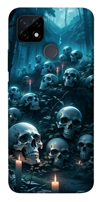 Чехол на Realme C25Y Skulls v3 фото 1 из 1