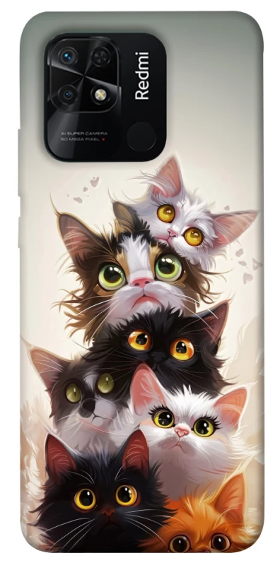 Чохол на Xiaomi Redmi 10C Сat eyes фото 1 з 1