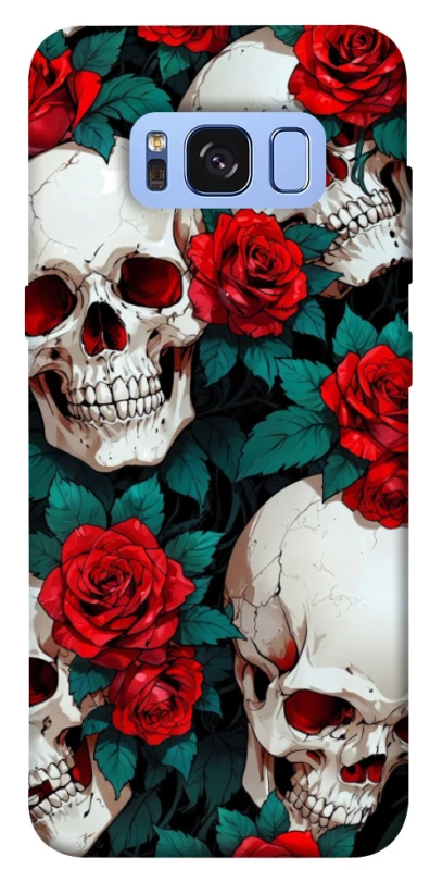 Чохол на Samsung G950 Galaxy S8 skull and rose фото 1 з 1