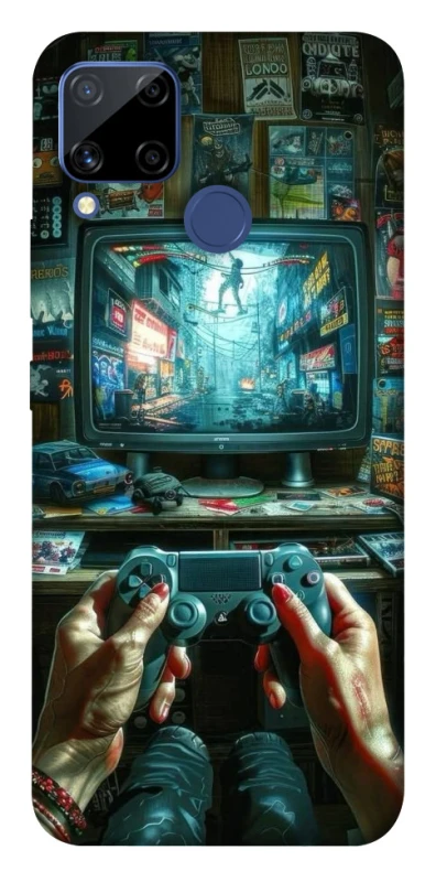 Чохол на Realme C15 Retro style фото 1 з 1