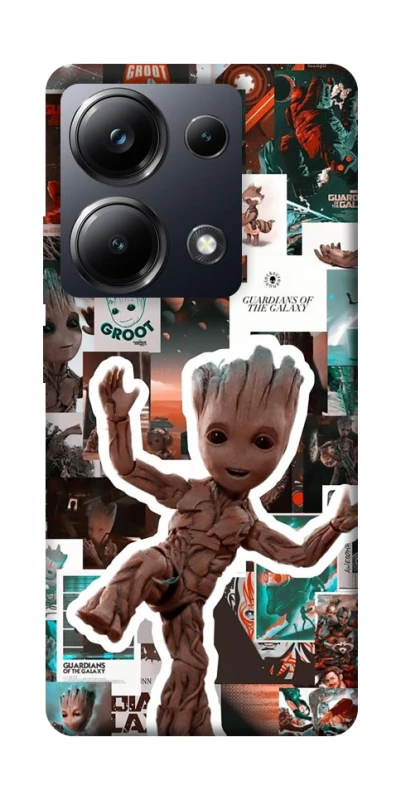 Чехол на Xiaomi Poco M6 Pro 4G Mini Groot v2 фото 1 из 1