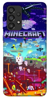 Чехол на Samsung Galaxy A33 5G Minecraft world фото 1 из 1