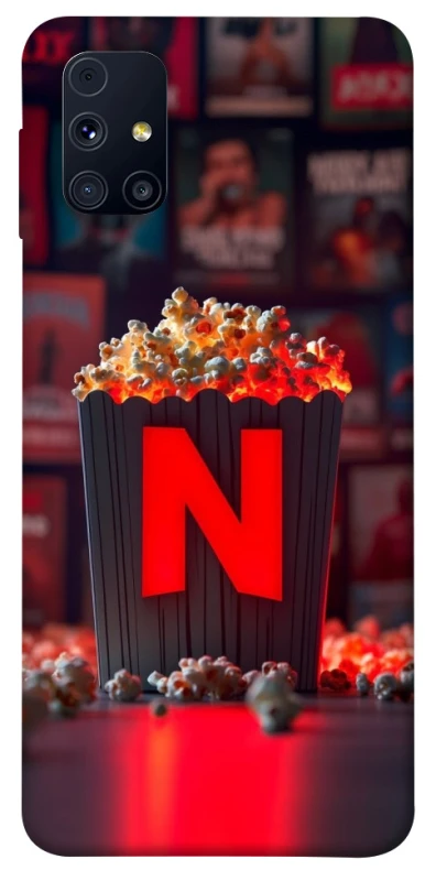 Чохол на Samsung Galaxy M31s Netflix and popcorn фото 1 з 1