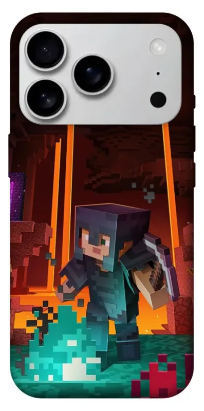 Чехол на Apple iPhone 18 Pro Max Minecraft game adventure фото 1 из 1