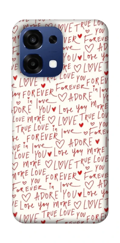 Чохол на Oppo A6 Pro 4G/5G Love aesthetic ver.4 фото 1 з 2
