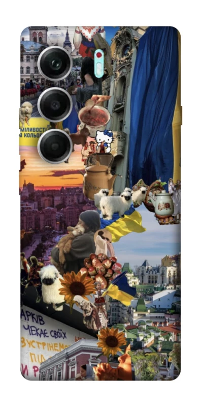 Чохол на Tecno Camon 40 Pro 5G Ukraine style ver.2 фото 1 з 1