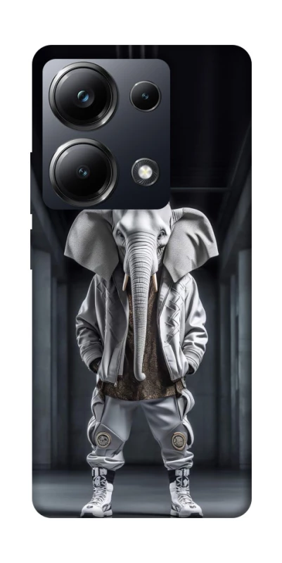 Чехол на Xiaomi Poco M6 Pro 4G Слон v2 фото 1 из 1