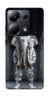 Чехол на Xiaomi Poco M6 Pro 4G Слон v2 фото 1 из 1