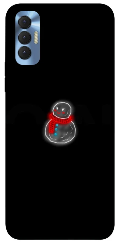 Чехол на TECNO Spark 8P Snowman фото 1 из 1