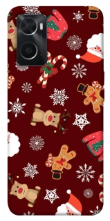 Чохол на Oppo A76 4G Новорічний v6 фото 1 з 1