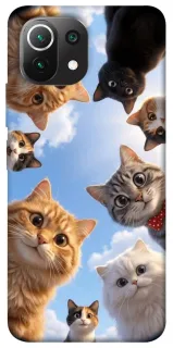 Чехол на Xiaomi Mi 11 Lite Cats фото 1 из 1