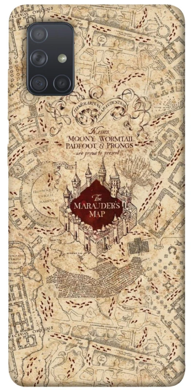 Чохол на Samsung Galaxy A71 Harry Potter Marauder's Map фото 1 з 1