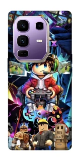 Чехол на Infinix Note 50 Pro+ Roblox collage ver.4 фото 1 из 1
