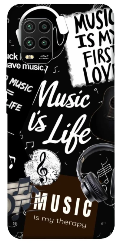 Чохол на Xiaomi Mi 10 Lite Music is Life фото 1 з 1