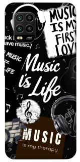 Чохол на Xiaomi Mi 10 Lite Music is Life фото 1 з 1