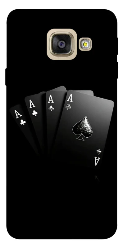 Чохол на Samsung A520 Galaxy A5 (2017) Black Cards фото 1 з 1