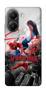 Чохол на Xiaomi Poco X6 Pro Spider Man ver.1 фото 1 з 1