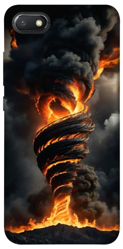Чехол на Xiaomi Redmi 6A Огненный торнадо фото 1 из 1