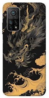 Чохол на Xiaomi Mi 10T gold dragon фото 1 з 1
