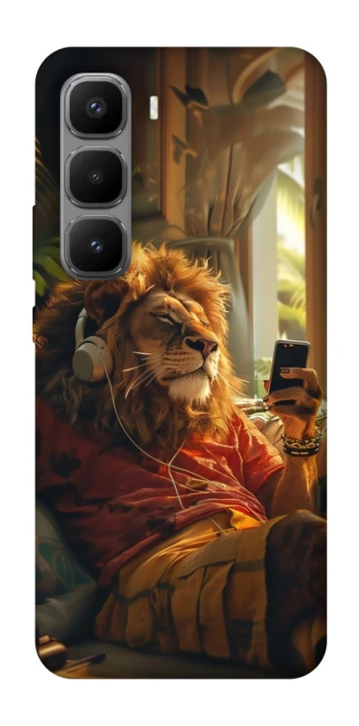 Чехол на Infinix Hot 60 Pro+ Лев v2 фото 1 из 1