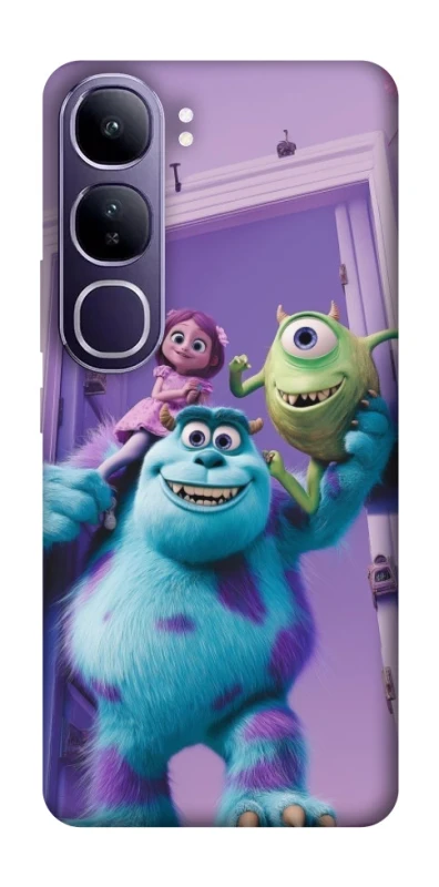 Чохол на Vivo Y300 Monsters friends фото 1 з 1
