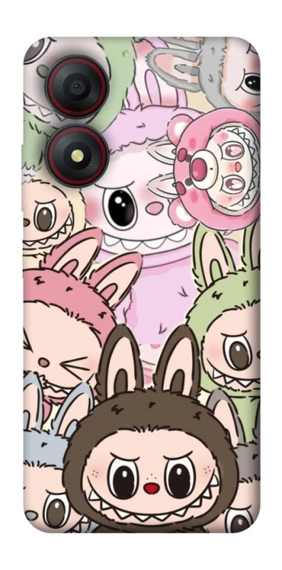 Чохол на ZTE Blade A34 4G All Labubu 3 фото 1 з 1