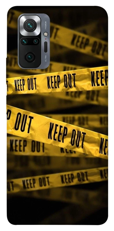 Чехол на Xiaomi Redmi Note 10 Pro keep out фото 1 из 1