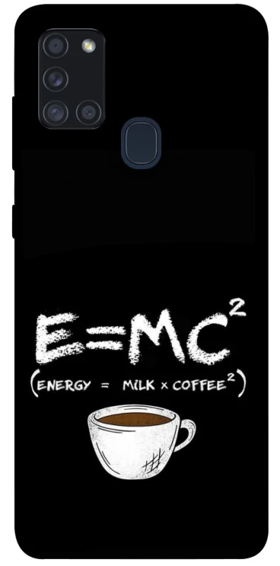 Чехол на Samsung Galaxy A21s Coffee formula фото 1 из 1