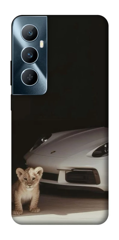 Чехол на Realme C65 4G Porsche white фото 1 из 1