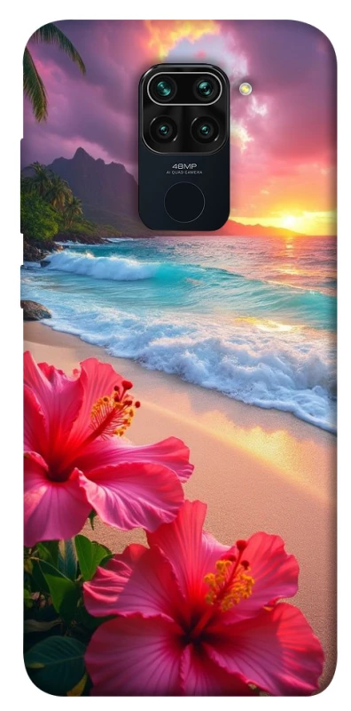 Чохол на Xiaomi Redmi Note 9 / Redmi 10X Flowers v21 фото 1 з 1